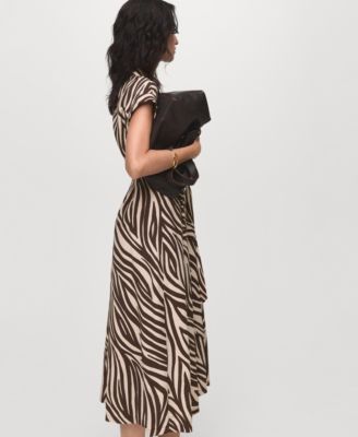 Women's Printed Shirt Dress