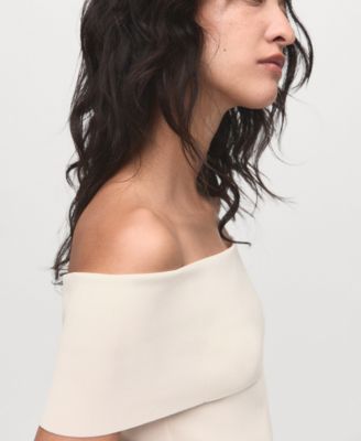 Women's Strapless Knitted Top