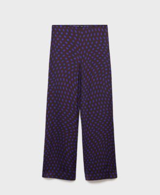 Women's Polka Dots Flare Pants