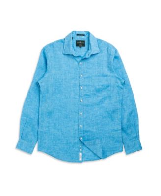 Men's Coromandel Linen Long Sleeve Slim Fit Shirt