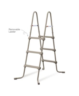 14' x 36" QuickSet Ring Top Above Ground Swimming Pool, Basketweave