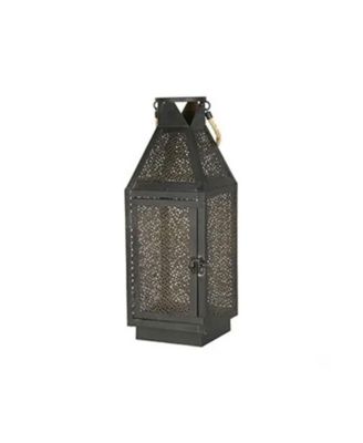 16 Inch Battery Powered 20 LED Filigree Lantern, 2 Pack