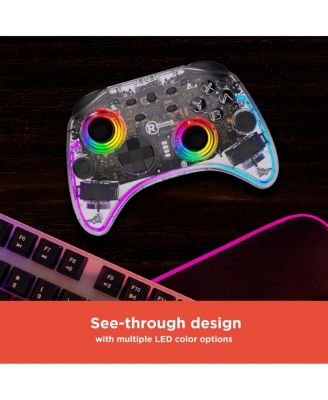   4 speed Vibration, for PC, Switch, iOS & Android with USB C Charger– Wireless Game Controller With Digital Buttons