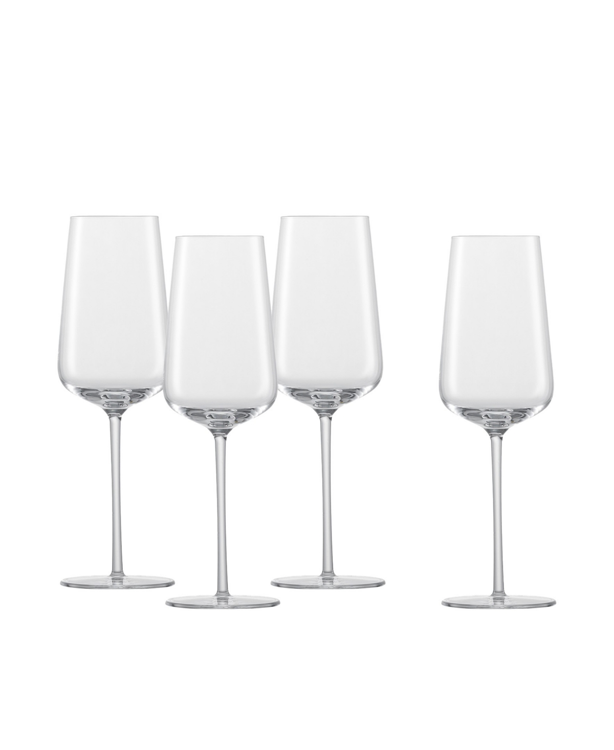 Zwiesel Glas Vervino Champagne Glasses, Set Of 4 In Transparent