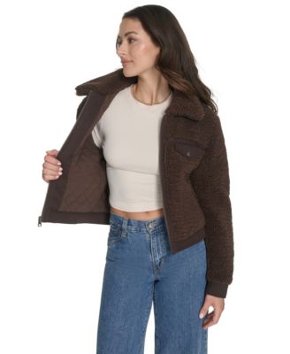 Women's Sherpa Zip-Front Jacket