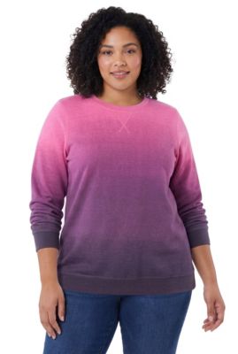 Plus Size Within Printed Sweatshirt