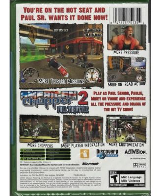 American Chopper 2: Full Throttle - Xbox