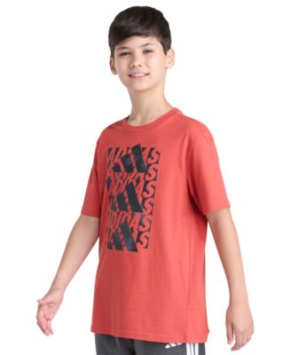 Big Boys' 8-20 Short Sleeve Woodland Camo Stack T-Shirt