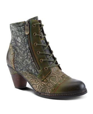 Spring Step Avyanna Bootie with Velvet Upper