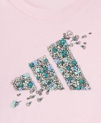 Baby Girls' Graphic T-shirt and Flared Pants, 2-Piece Set