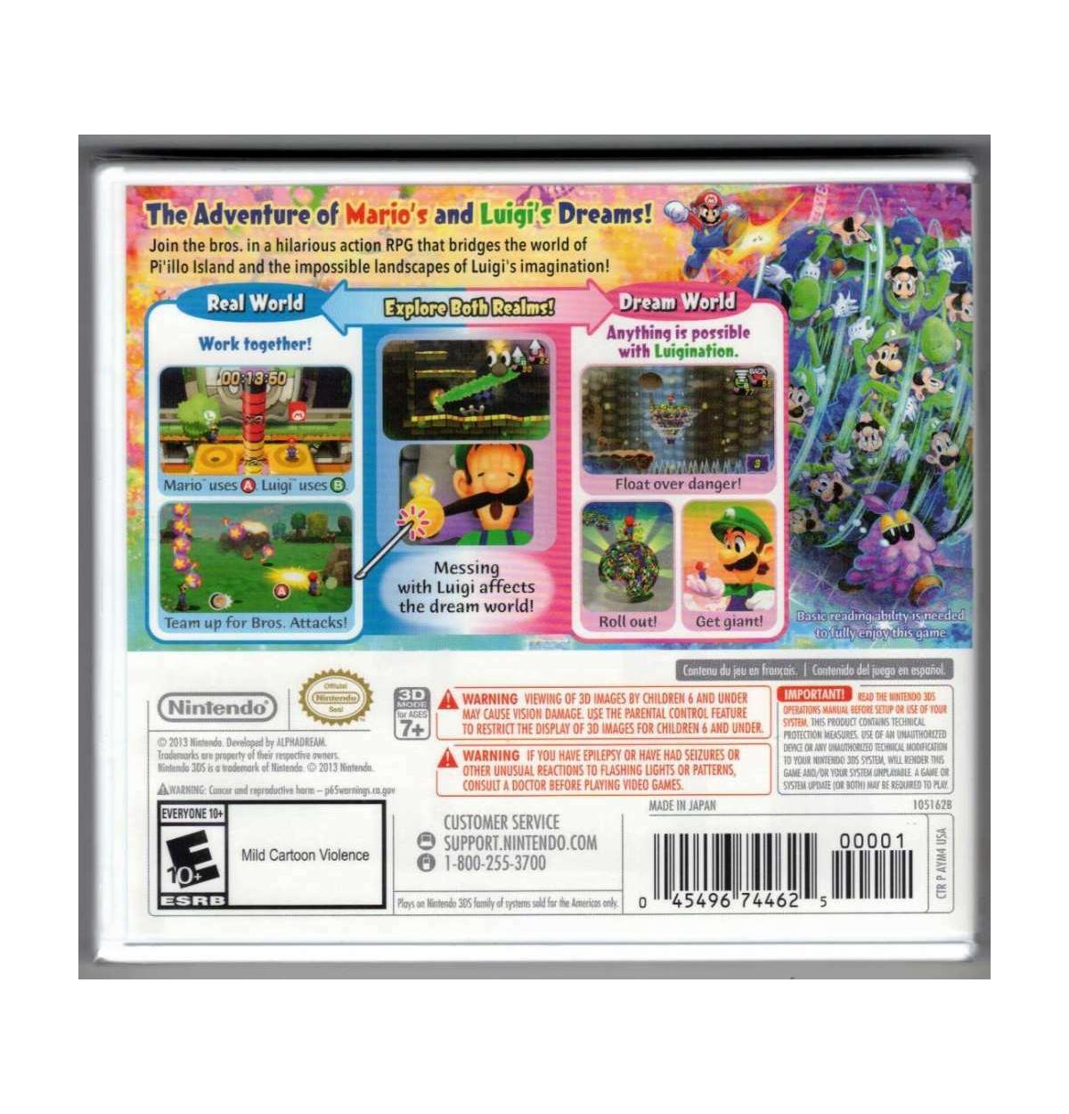 Nintendo Mario and Luigi: Dream Team (Nintendo Selects)