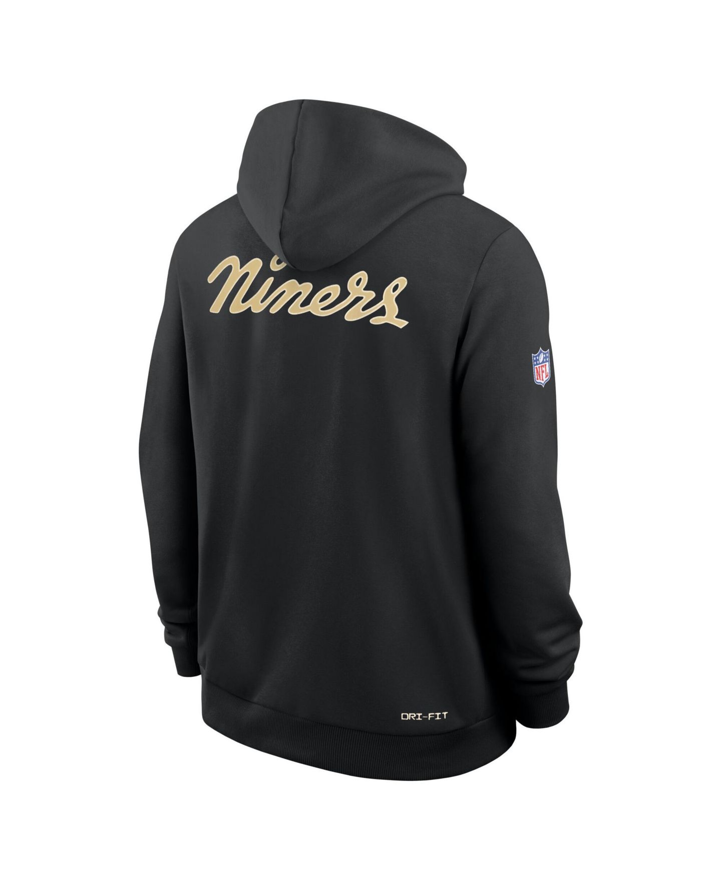 Мужское худи Fanatics Nike Black San Francisco 49ers 2025 NFL Rivalries Sideline Dri-Fit — фото 2