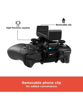 Wireless Portable Gamepad With Lights for Any Gaming Device with Adapter Ergonomic Design and 360 Rotation With Removable Phone Clip 2606068
