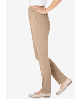 Women's Within Tall Knit Hassle-Free Pull-On Elastic-Waist Pants