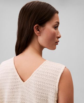 Women's Crochet Mini Shift Dress