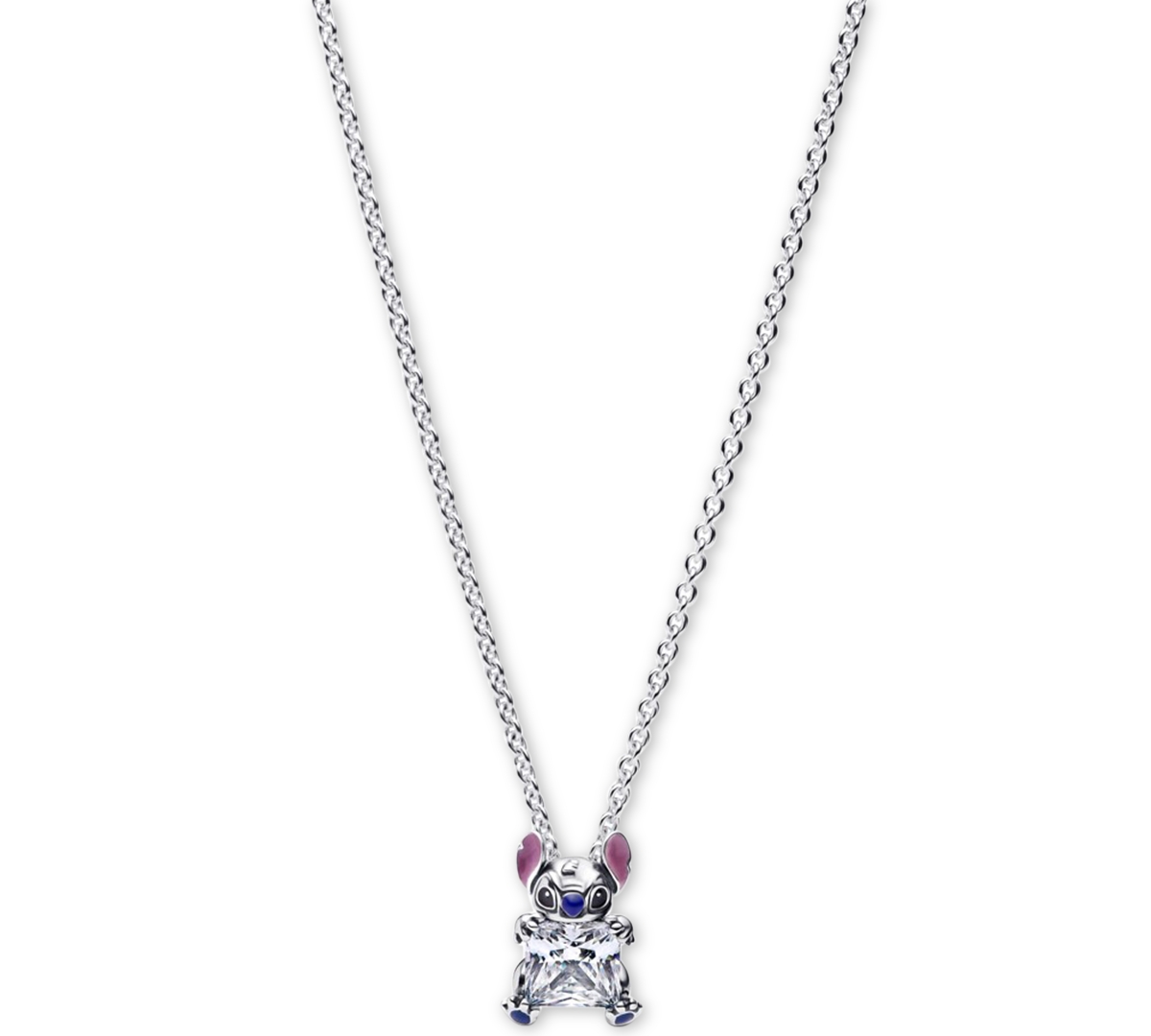 Pandora Disney Stitch Collier Necklace In Blue