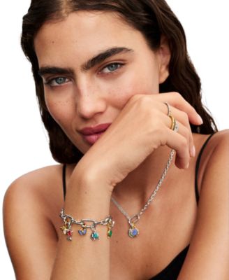 Red Murano Glass Koi Fish Mini Dangle Charms