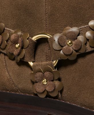 Women's Spade Flower Garden Moto Boots