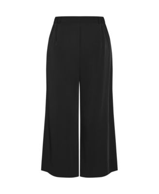 Plus Size Jordan Wide Leg Petite Pant