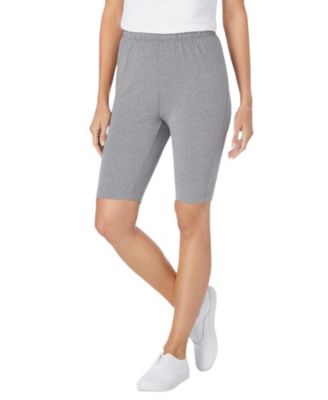 Plus Size Within Stretch Cotton Bike Short