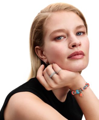 Blue Cord Snake Chain Bracelet