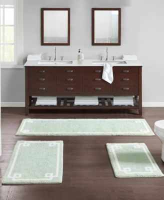 Evan Tufted Cotton Bath Rug, 24" x 40"