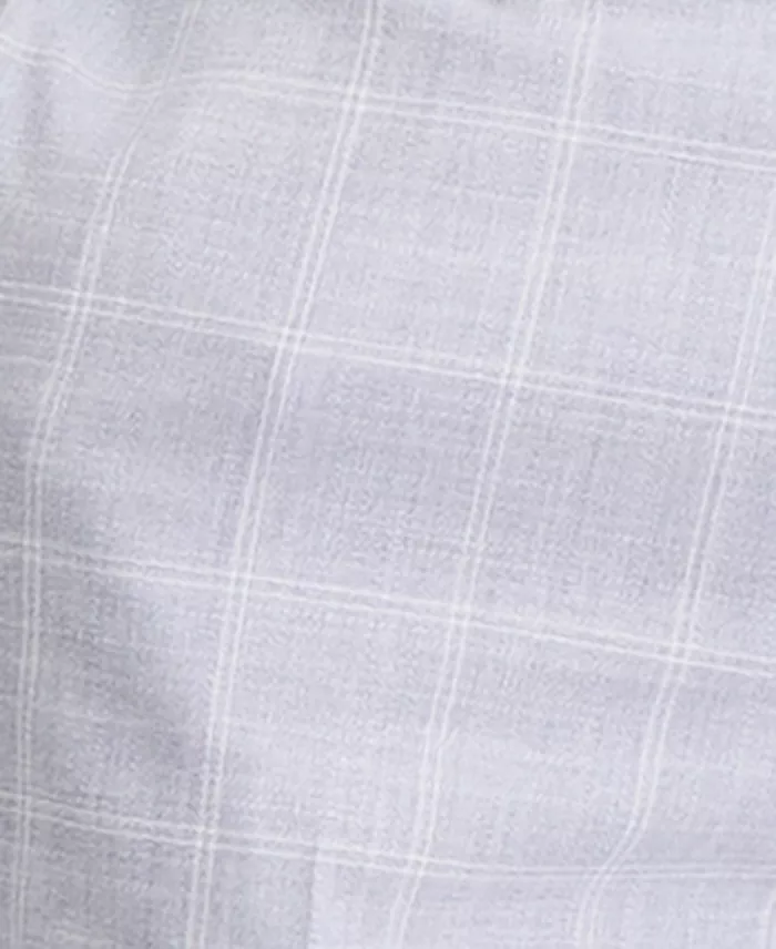 Men's Classic-Fit Sharkskin Dress Pants - thumbnail 4