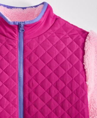 Girls' 5-20 Long-Sleeve Quilt Jacket, Macy's Exclusive