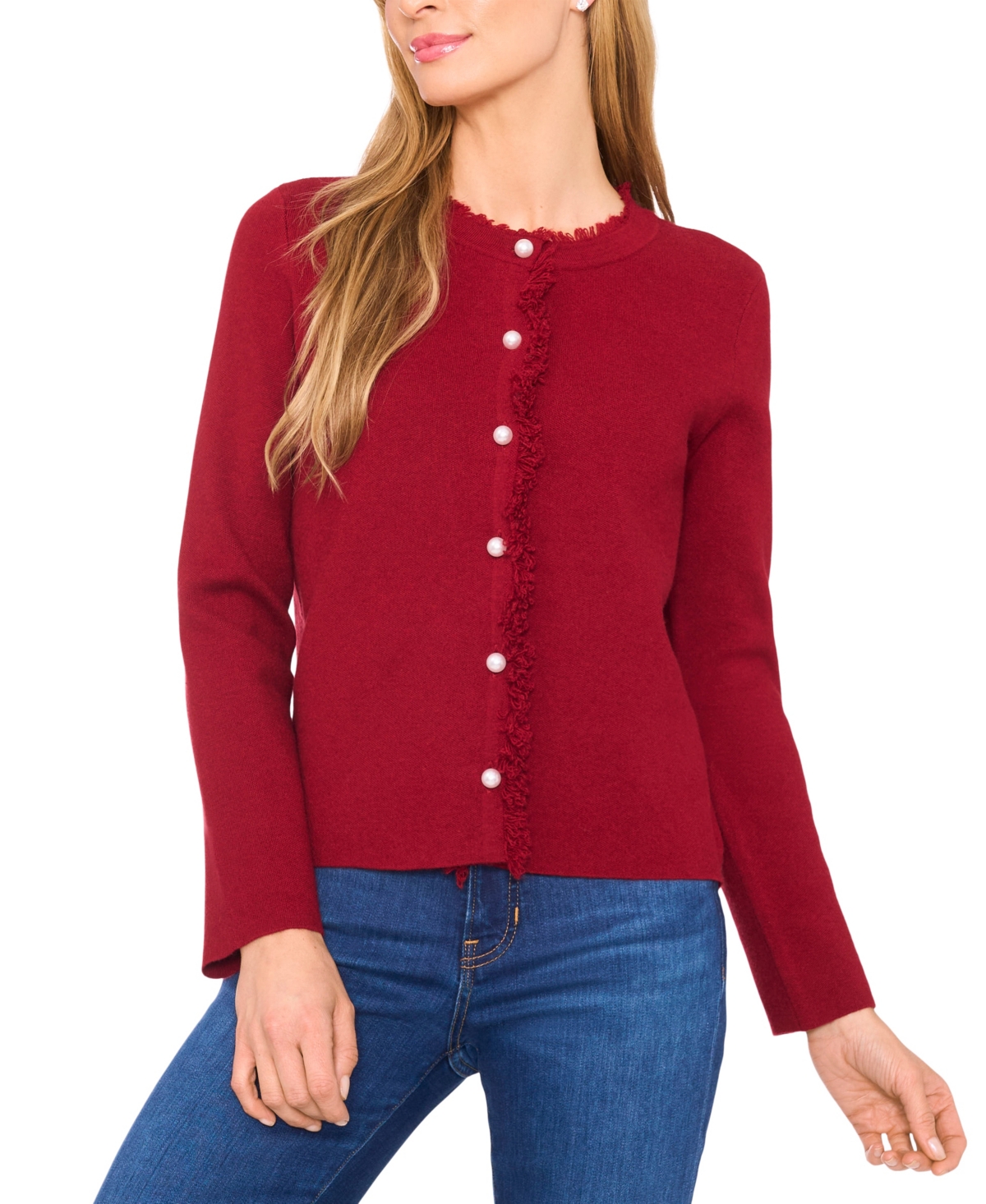 Cece Fringe Cardigan