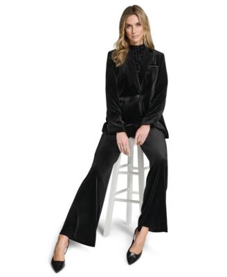 Petite One-Button Jacket