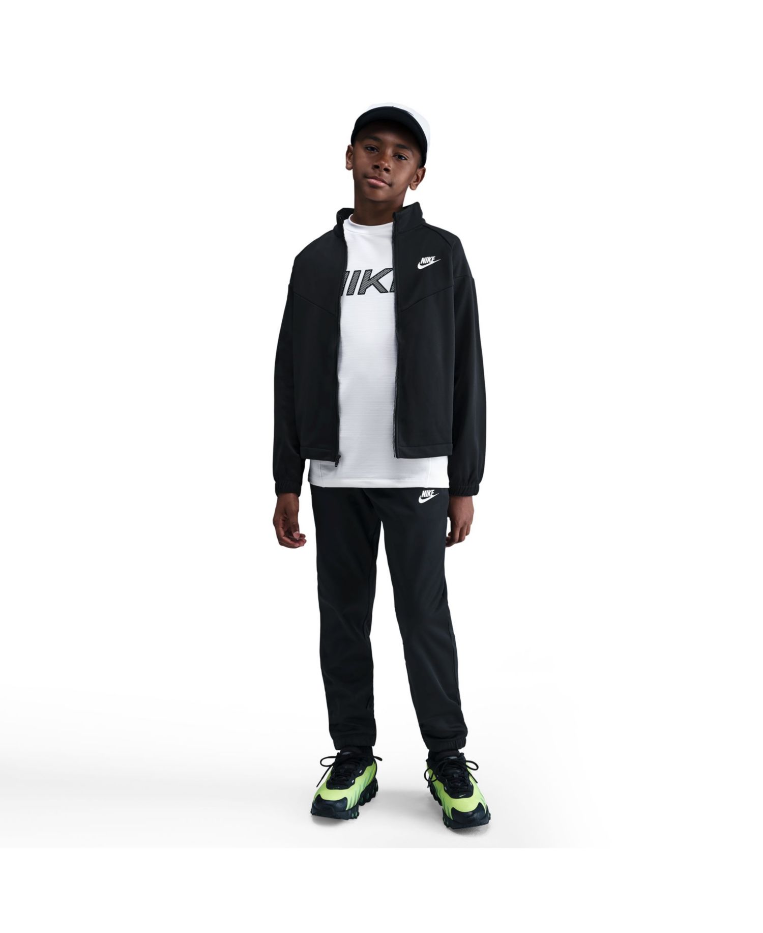 Boys' and Girls' 7-20 Sportswear Dri-FIT Long-Sleeve Jacket and Pants, 2-Piece Set