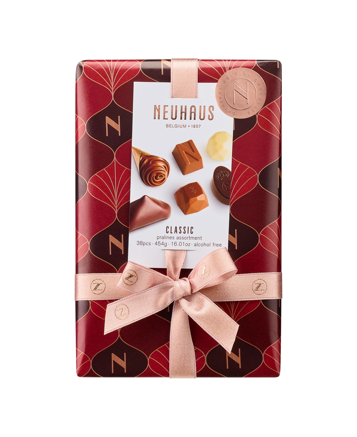 Neuhaus Holiday Ballotin 1 lb Assorted Chocolates, 38 Pieces