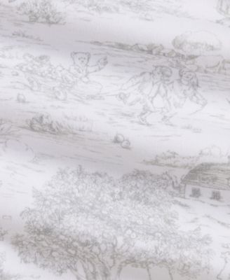 Baby Boys and Girls Toile Cotton 3-Piece Gift Set