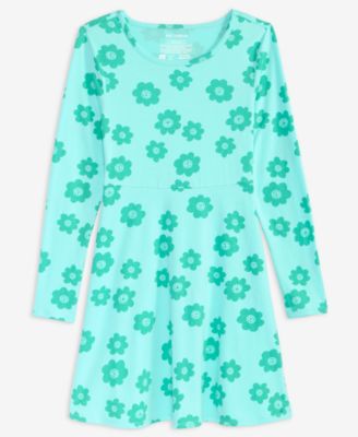 Epic Threads - Girls 5-20 Long-Sleeve Floral-Print Dress