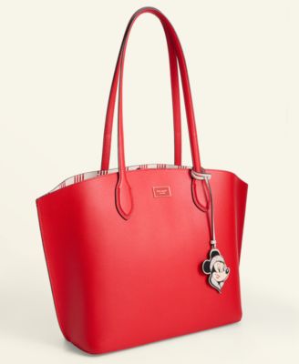 Disney | Macy's Minnie Mouse Top Handle Leather Tote Bag, Macy's Exclusive