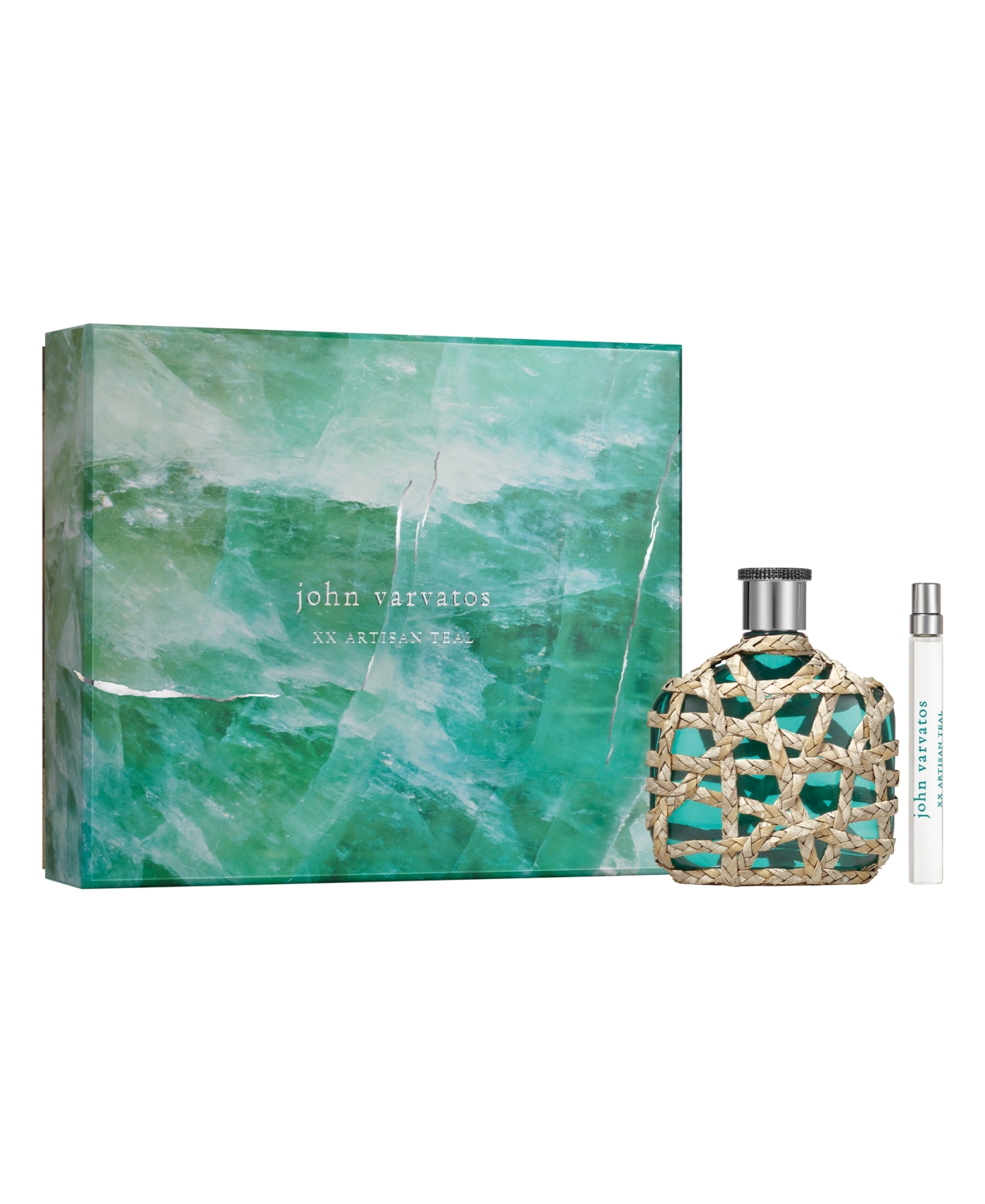 John Varvatos 2-pc. Xx Artisan Teal Eau De Toilette Fragrance Set In Transparent