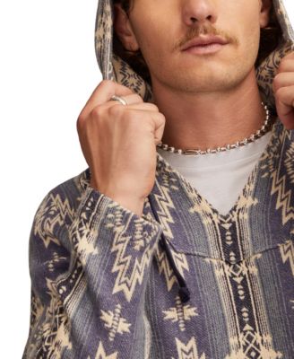 Men's Long Sleeves Woven Jacquard Baja