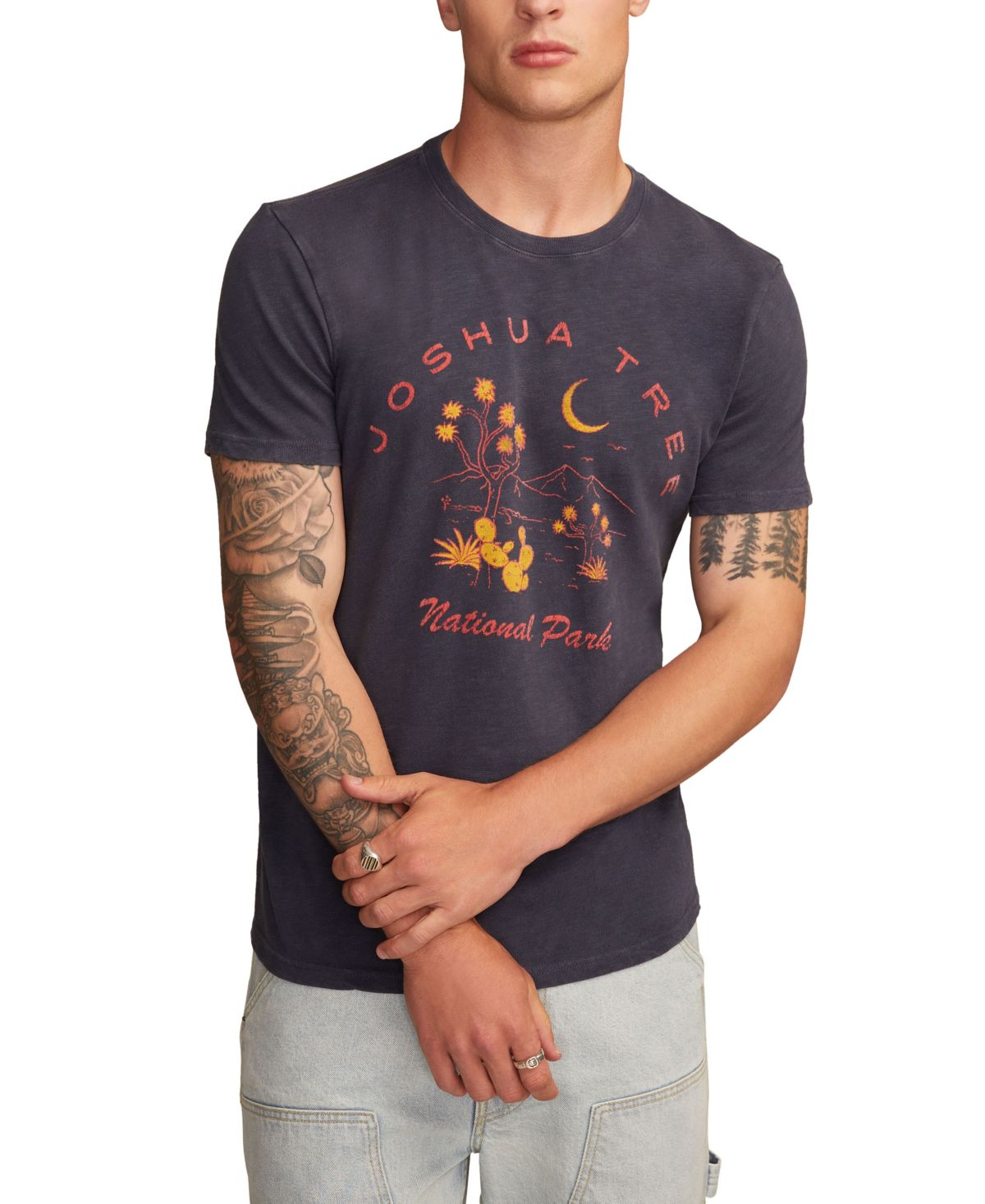 Мужская футболка Joshua Tree с круглым вырезом горловины