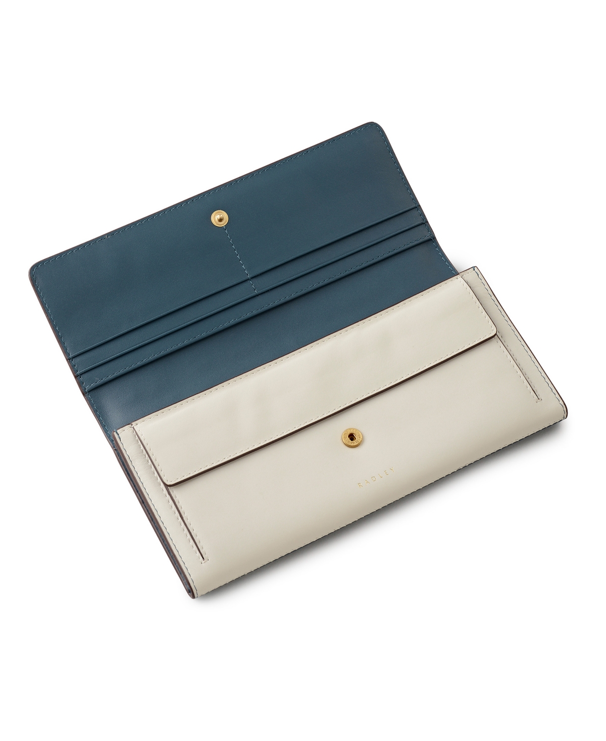 Radley London An Ice Day Leather Flapover Matinee Wallet In Multi