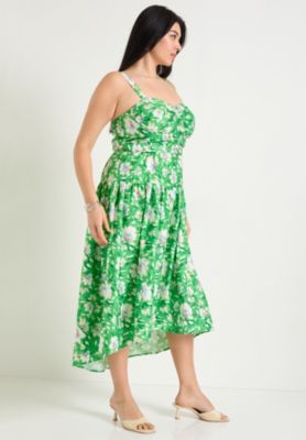 Women's June + Vie High-Low Midi Dress