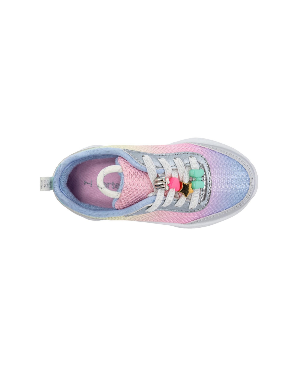 Carter's Girls Charmed Round Toe Sneakers In Multi