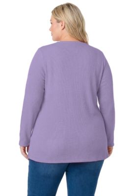 Women's Within Ultra Soft Waffle Thermal Sweatshirt