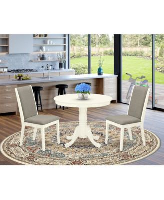 Dining Room Set Linen White