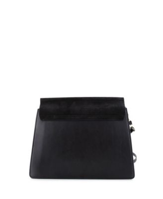 Medium Faye Shoulder Bag Leather and Suede