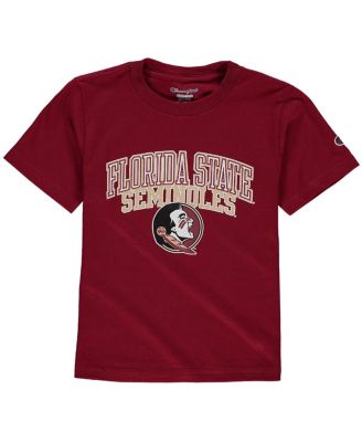 Champion - Big Boys and Girls Garnet Florida State Seminoles Jersey T-Shirt