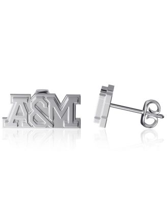 Dayna Designs - Florida A M Rattlers Team Logo Silver Post Earrings