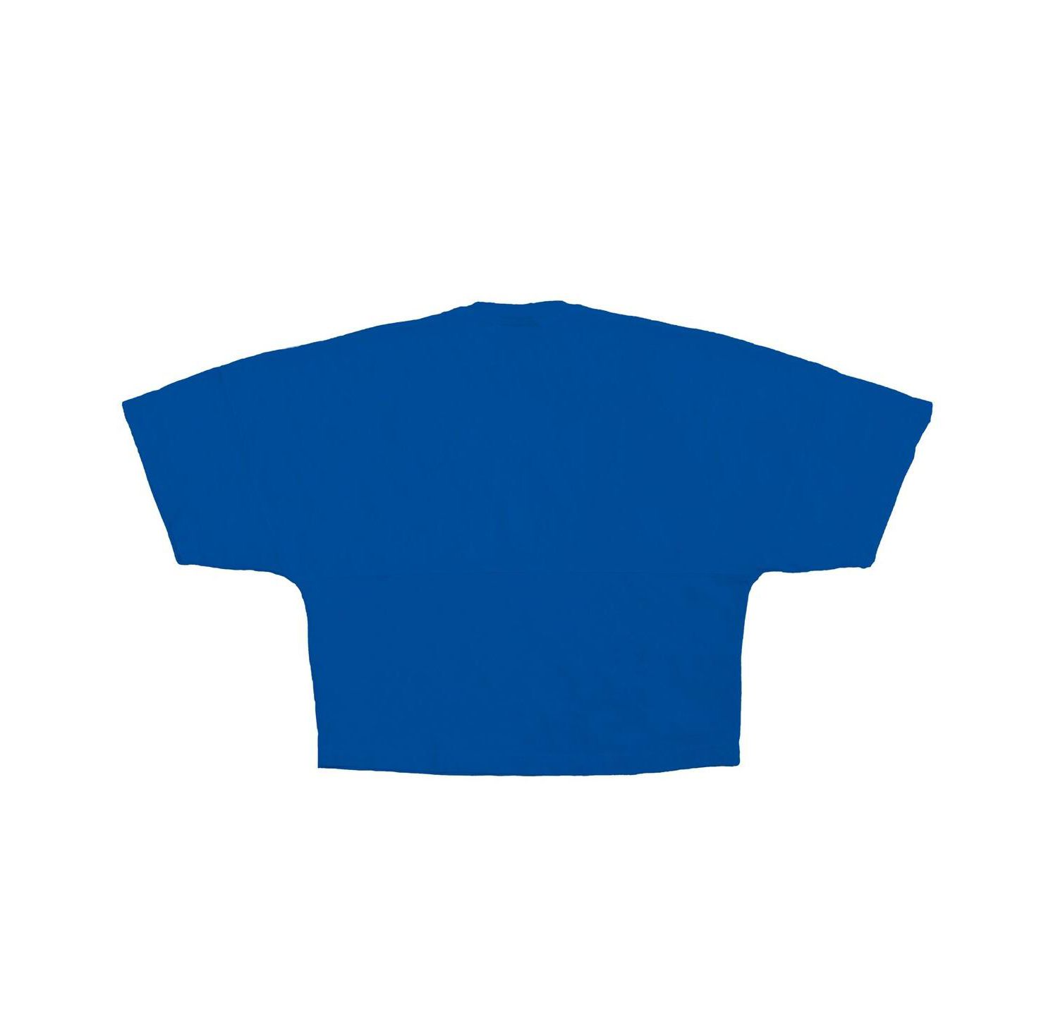Women's Royal Los Angeles Dodgers Skyline Crop T-Shirt