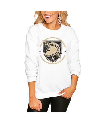 Gameday Couture - Women's White Army Black Knights End Zone Pullover Sweatshirt