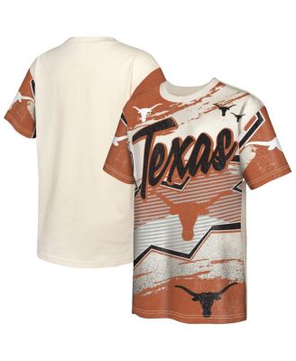 Outerstuff - Big Boys and Girls Cream Texas Longhorns Make Noise T-Shirt