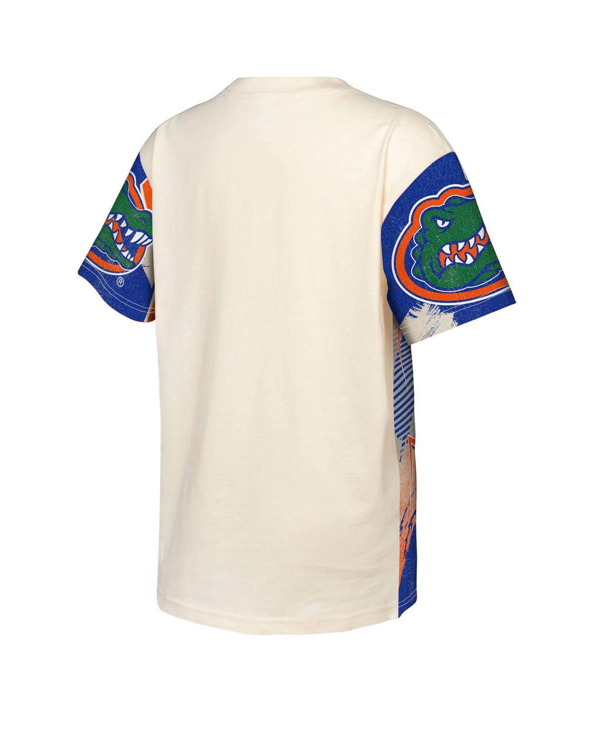 Outerstuff Big Boys And Girls Cream Florida Gators Make Noise T-shirt In White